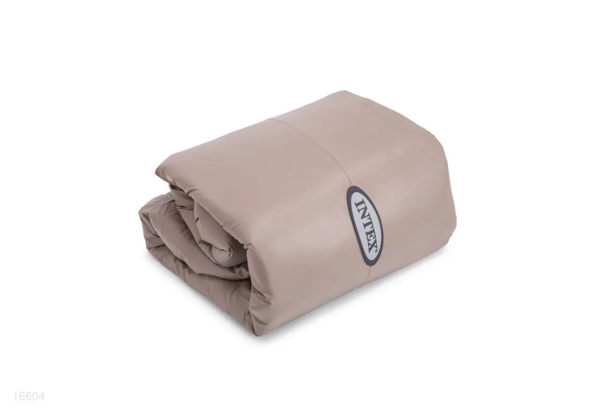 ENERGY SAVING SPA COVER FOR ROUND 4-PERSON KHAKI SPA