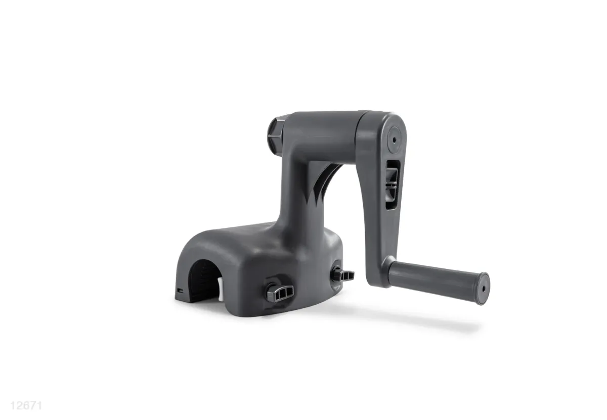 AXLE WITH CRANK HANDLE FOR 28051