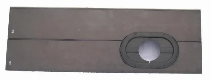 DRAIN SIDE BOARD FOR 15'8"X49" WOOD-GRAIN FRAME POOL