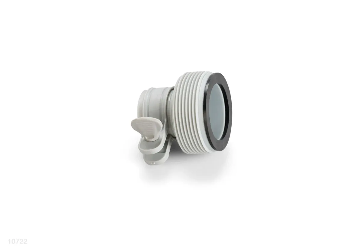 ADAPTOR B（TO CONNECT LARGE HOSE [1-1/2“ OR 38mm] TO SMALL PUMPS AND TO CONNECT LARGE PUMPS TO 16' AND BELOW AGP)