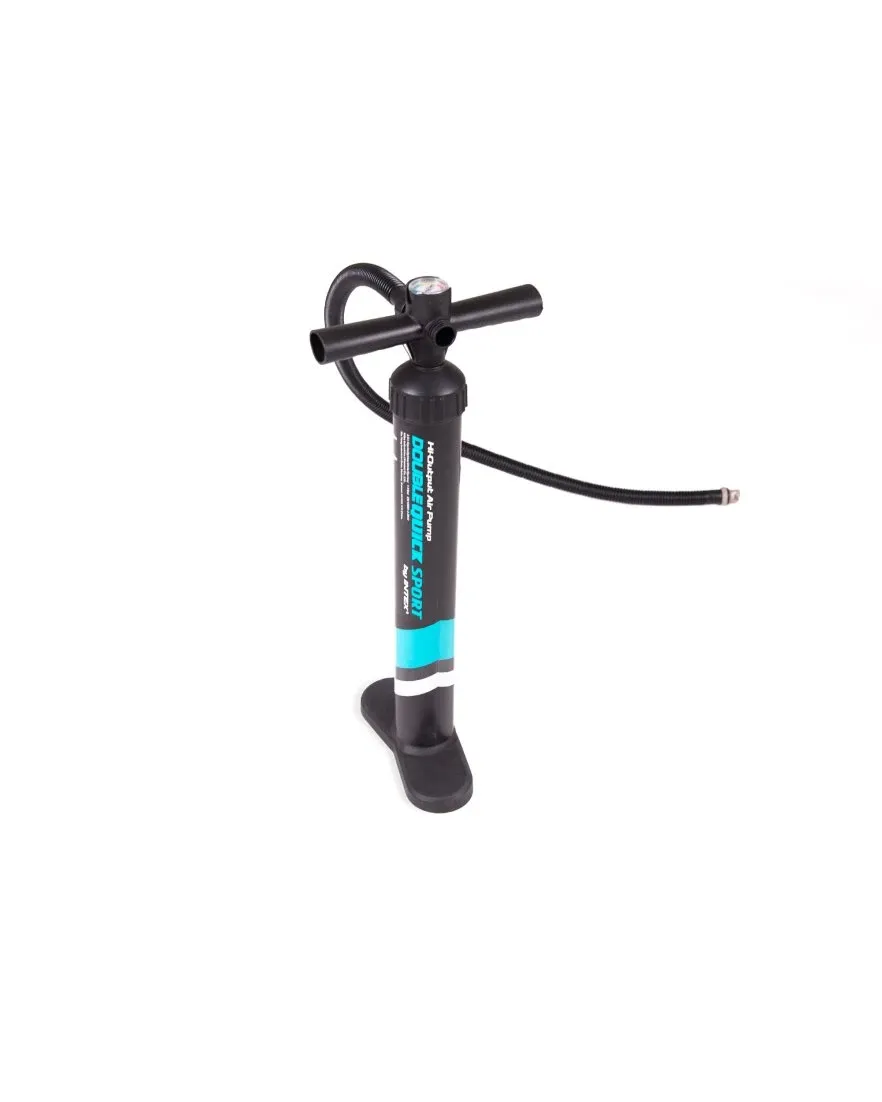 DOUBLE ACTION AIR PUMP FOR TRANSOM BOAT