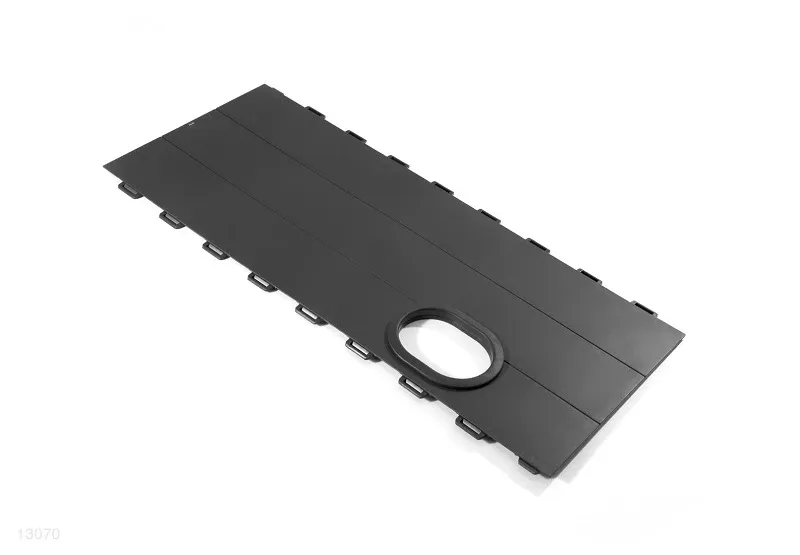 SIDE BOARD COMBINATION WITH ONE HOLE (DRAIN OUTLET) FOR 4MX3MX1.24M GRAPHITE PANEL POOL