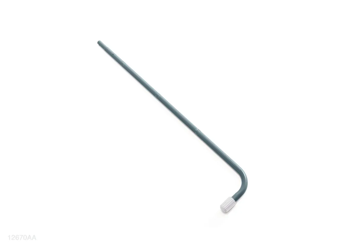 A SIDE LOWER J-LEG (MARKED "A") FOR 48" REMOVEABLE STEPS LADDER