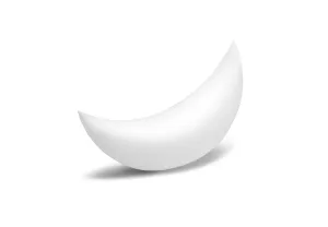 LED FLOATING CRESCENT LIGHT BODY